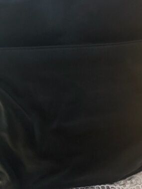 Nine West Black Leather Hobo Bag